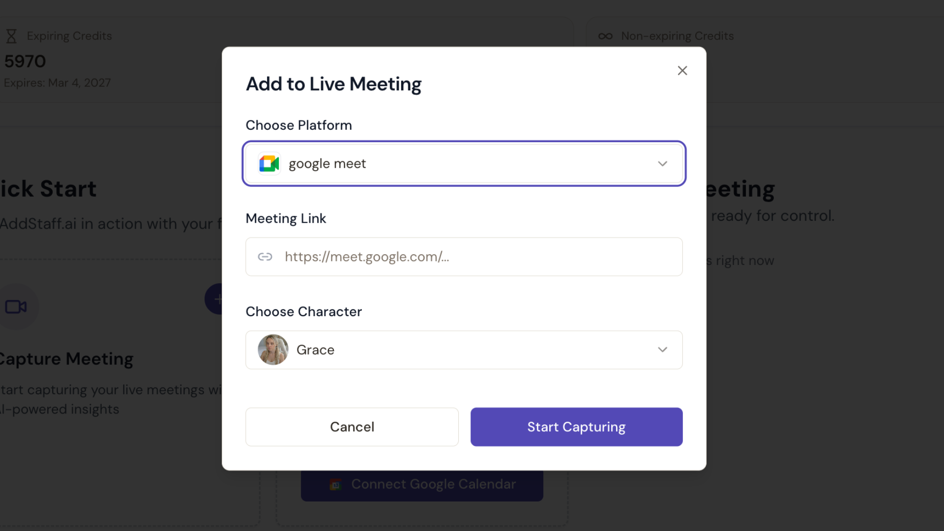 Paste Your Meeting Link